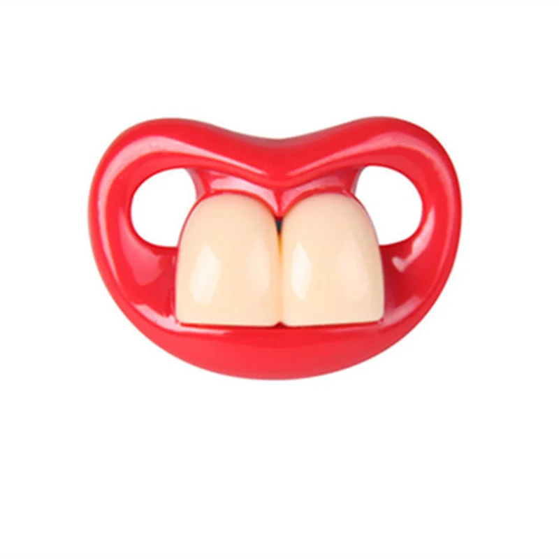 Holloween Freak Teeth соску смешно силиконовые BPA бесплатно соска держатель соски