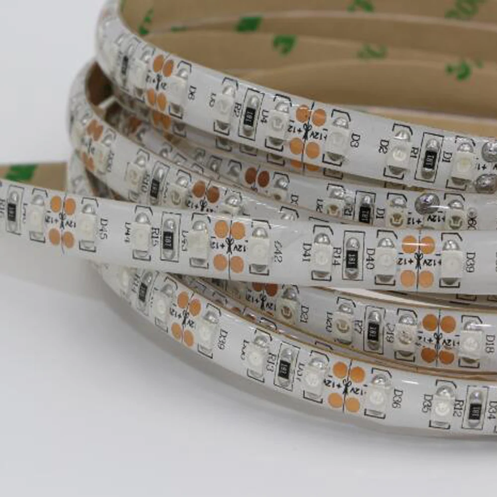 Высококачественная УФ светодиодная лента 395 405nm Ультрафиолетовый 3528 SMD 120led/m