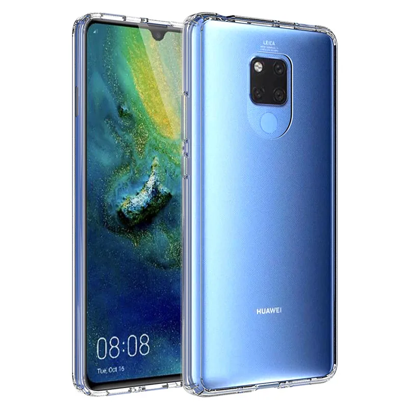 Для huawei mate 20X чехол TPU бампер жесткий PC акриловый прозрачный Гибридный Кристальный чехол для телефона для huawei mate 20 Pro mate 20 X mate 20X