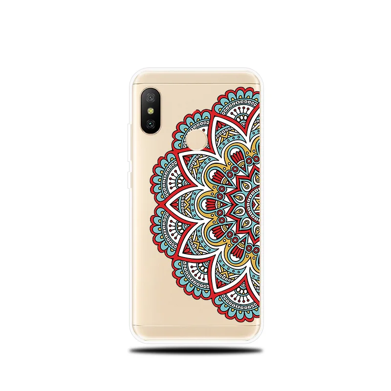 Mandala Patterned Silicone Case Couqe Fundas for Xiaomi Redmi Note 4 4X 4A 5 5A 6 6A Pro Plus Prime Y1 Lite Y2 Cover |