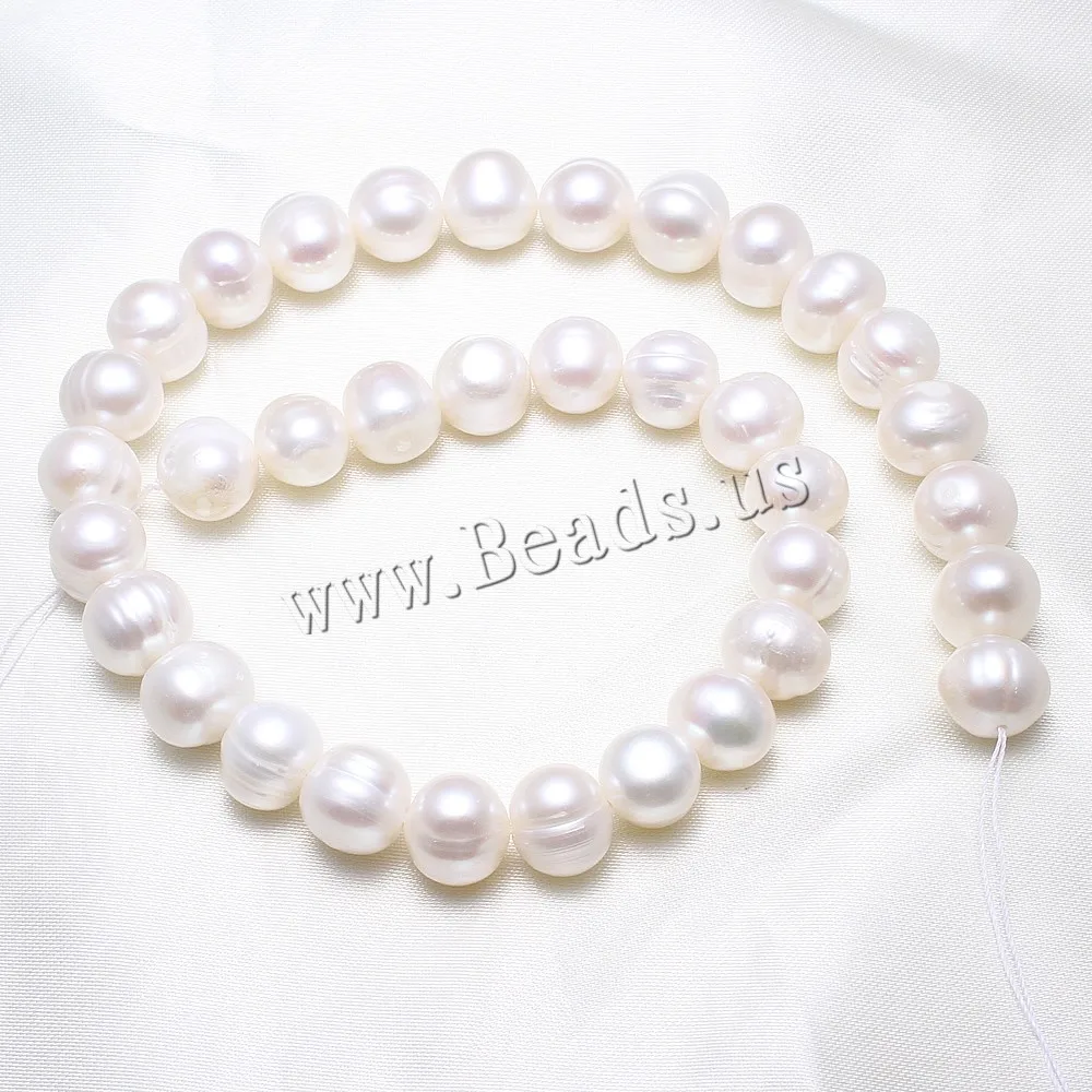 

Cultured Potato Freshwater Pearl Beads Natural White 11-12mm Approx 0.8mm Sold Per Approx 15.5 Inch Strand