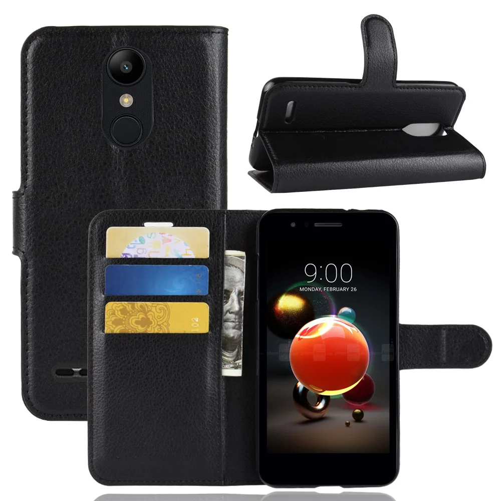Для LG K8 2018 кожа личи деловой чехол s для K9 Антидетонационная защита Мобильный