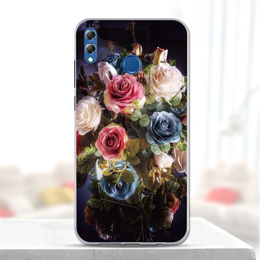 7 Чехол для huawei Honor 8X Max, мягкий силиконовый 3d милый чехол для huawei Honor Enjoy Max, чехол для huawei Honor 8X Max, чехол - Цвет: 7