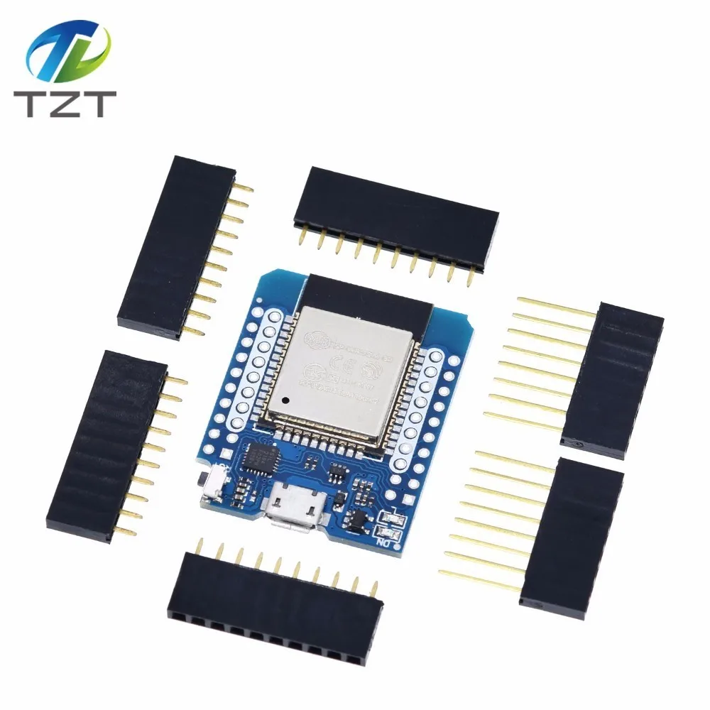 Esp8266 D1 Mini Pro Wi Fi Nodemcu данных щит регистратора Ds1307 Батарея 0 66 Oled Dc Мощность зуммер