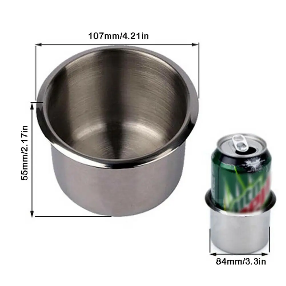 1 шт. полированный держатель для бутылки из нержавеющей стали | Автомобили и