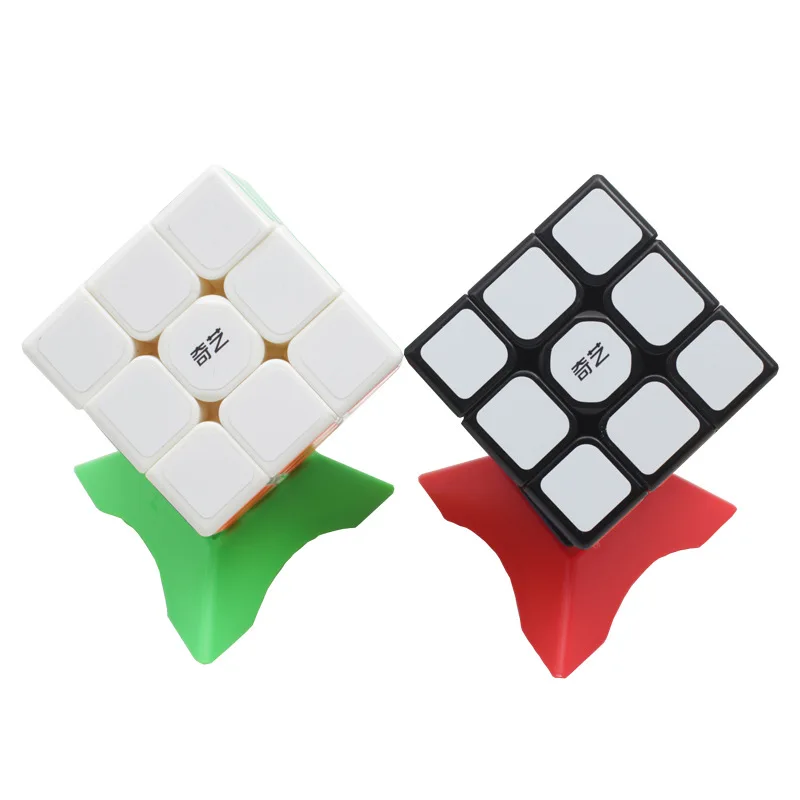 Кубик Рубика Qiyi Профессиональный 3x3x3 наклейка скоростной скручивающийся пазл
