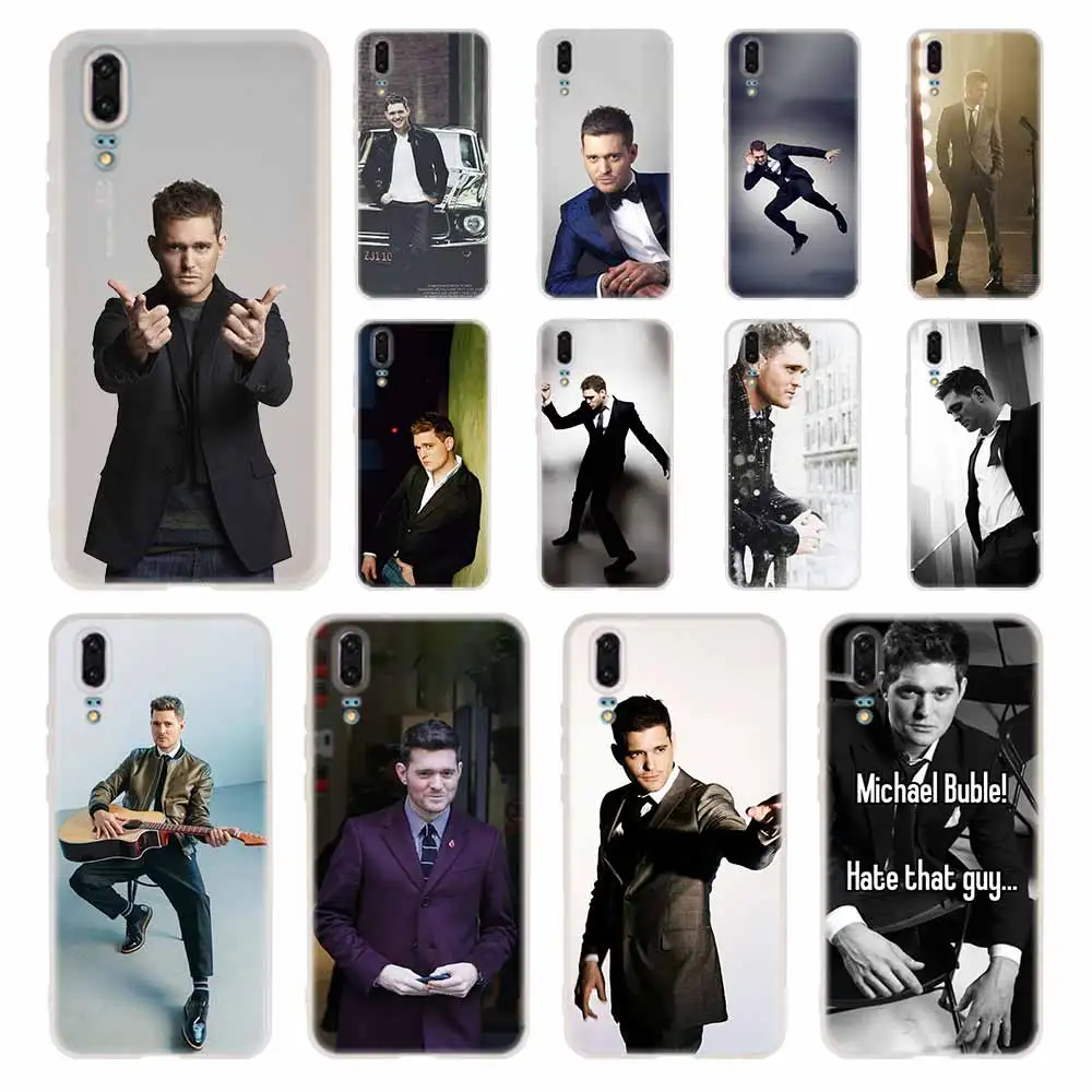 Чехол для телефона Michael Buble Huawei P40 P9 P10 P20 P30 Lite Pro P Smart 2019 мягкий чехол | Мобильные