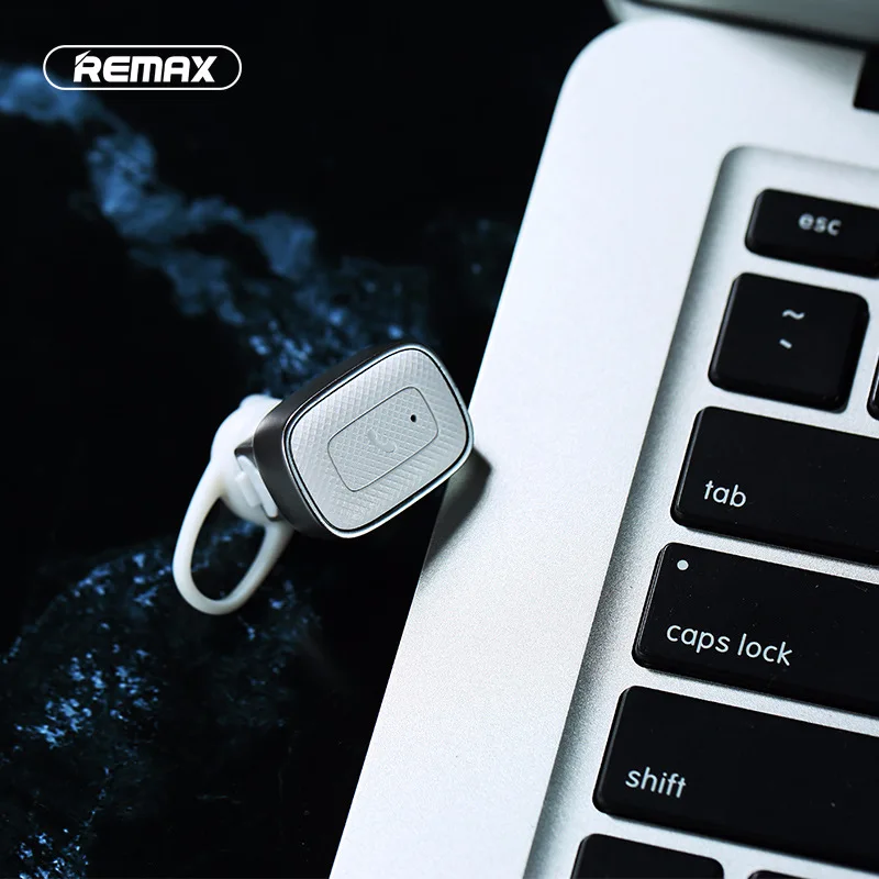 Мини наушники REMAX с микрофоном HD беспроводная гарнитура чистым звуком Bluetooth V4.1