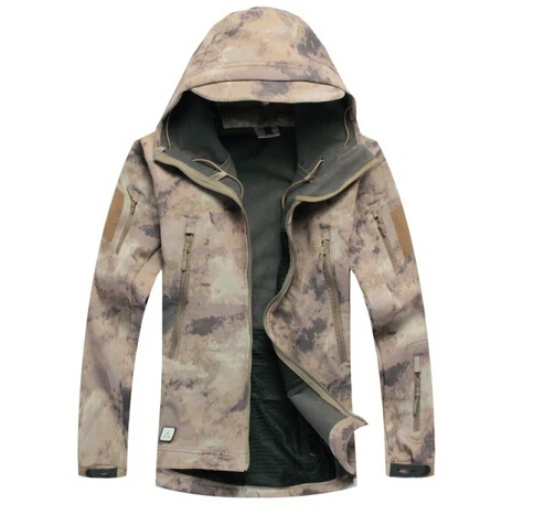 Pro Военная Униформа Тактический Открытый куртка softshell Для Мужчин Армия США Polartec