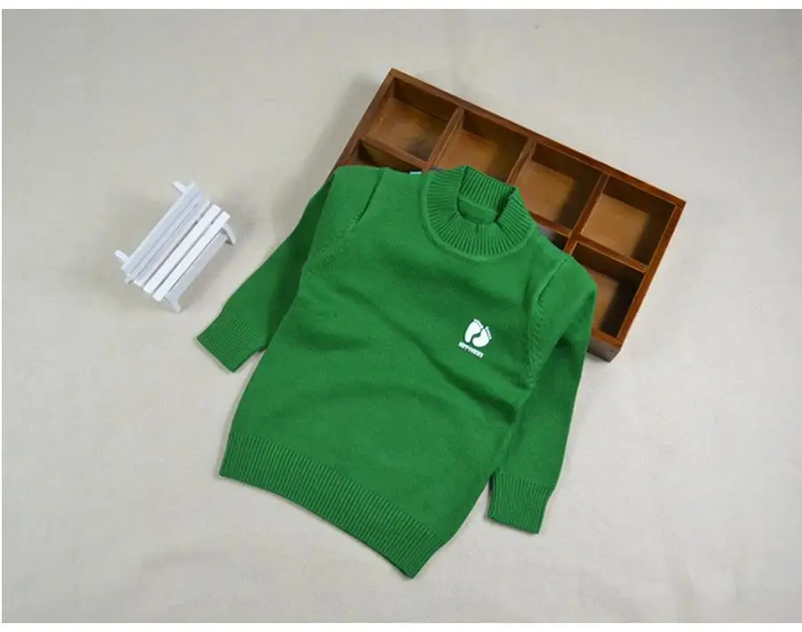 AR FANNY Детский свитер на осень и зиму. Свитер с круглым вырезом для мальчиков