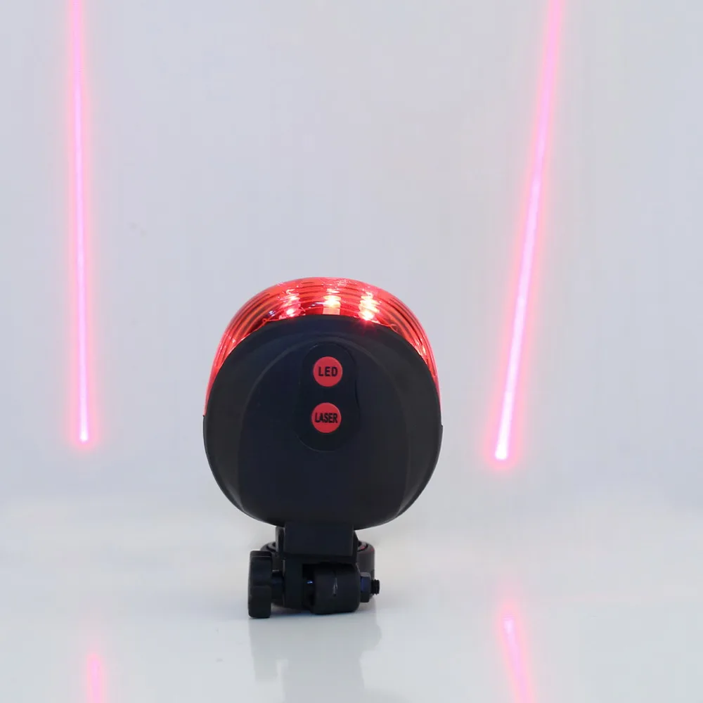 (5LED + 2 Laser) для велосипеда задний светильник лазерный габаритный фонарь мотоцикла