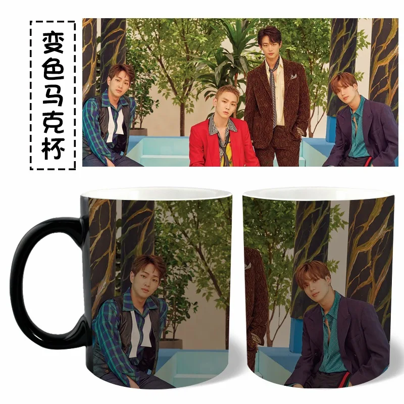 

[MYKPOP]SHINEE Coffee Mug Water Milk Ceramic Cup Creative KPOP Fans Collection SA18101806