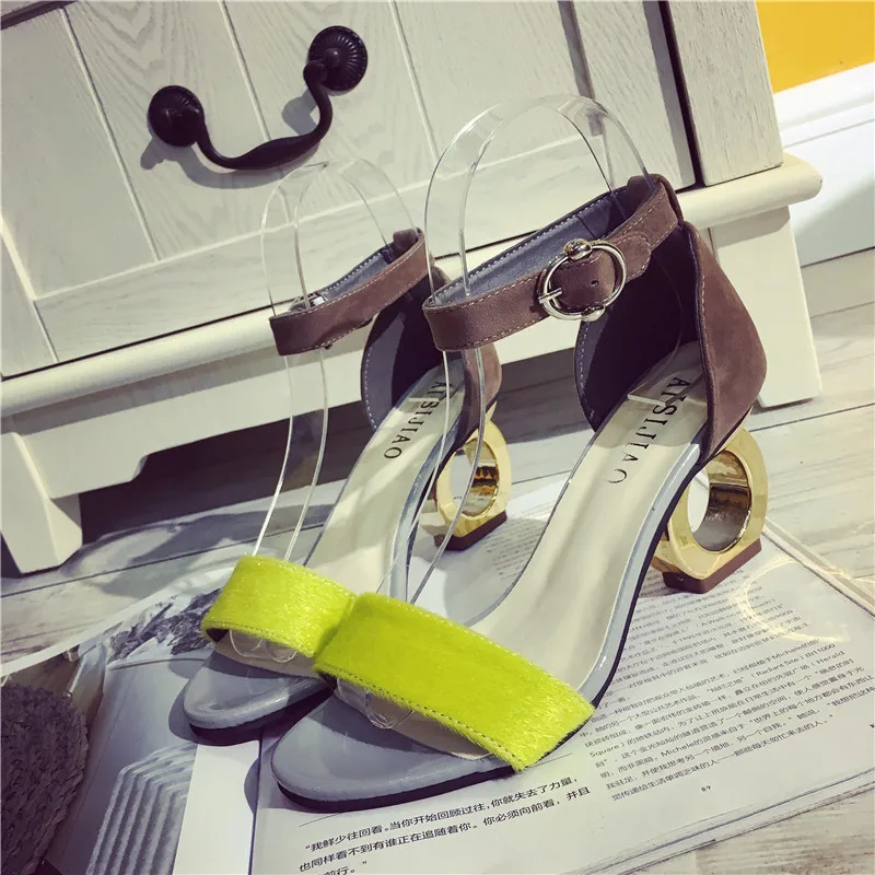 Scarpe Strane Sandalias Повседневное Mujer летние сабо на высоком Босоножки платформе туфли