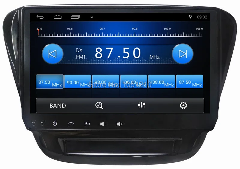 Ouchuangbo 9-дюймовый автомобильный аудио gps радио навигатор для Chevrolet кавалер с BT aux Wifi