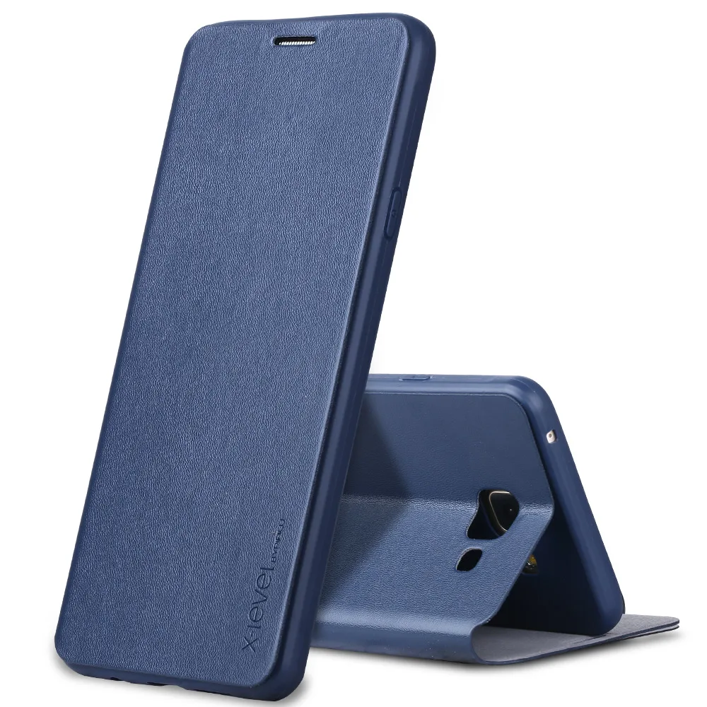 Роскошный флип-чехол из искусственной кожи для Samsung Galaxy A3 A5 A7 2017 A510 A310 A710 2016 чехол в