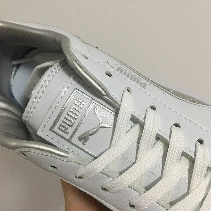 Бесплатная доставка Puma by Rihanna замшевые криперы Женская и мужская обувь дышащая