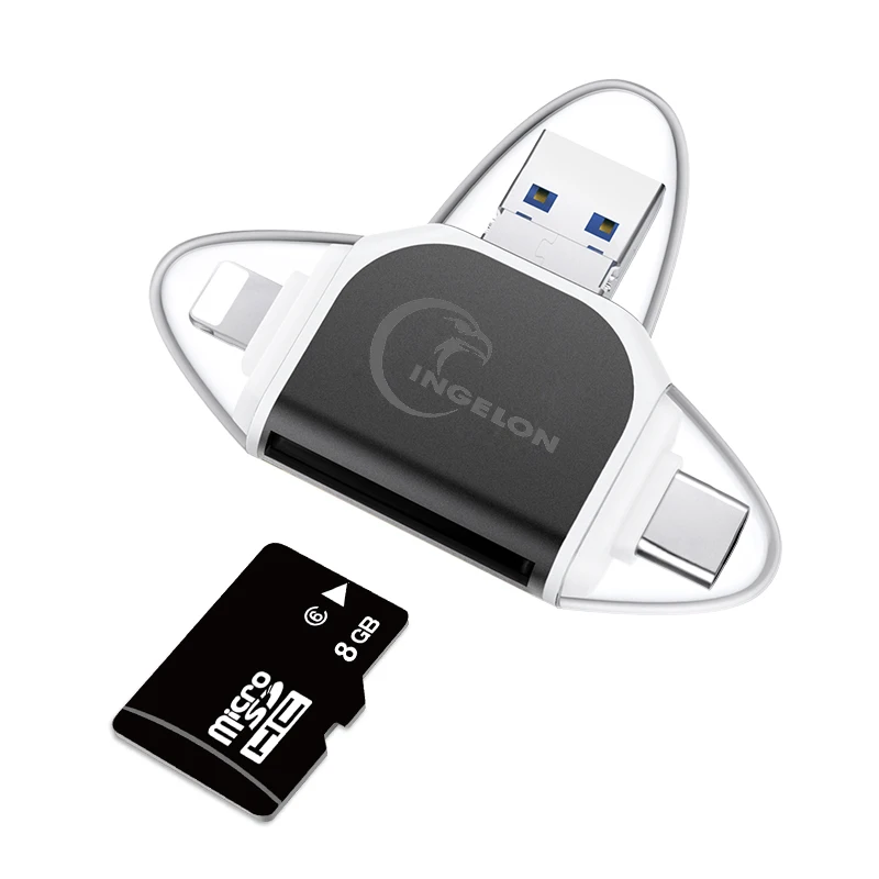 Ingelon microSD объемом 8 Гб карта памяти micro слот для карты SDHC C6 TF Прямая поставка