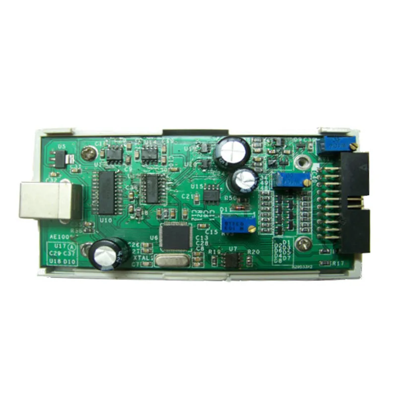 2C SPI CAN Uart LHT00SU1 Виртуальный осциллограф логический анализатор USB соединительная линия тестирования зажим 128 М памяти