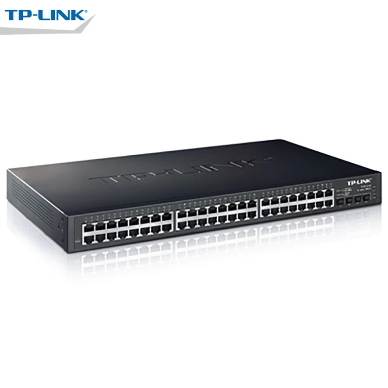 TP LINK TL SH1452 48 Gigabit + 4 port quintillions SFP uplink сетевой коммутатор|Сетевые коммутаторы| |