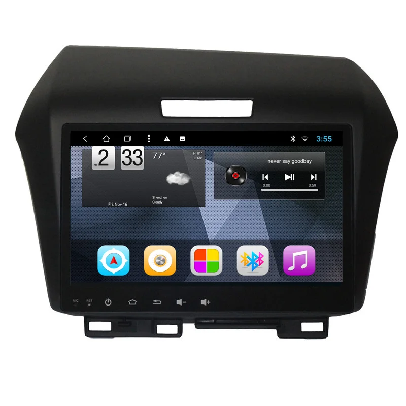 NaviTopia 9 дюймов Восьмиядерный Android 8 1 Автомобильный gps навигация для Honda jade 2013 2014 2015