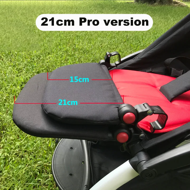 Pro 21cm Baby Stroller Foot Rest Footrest Footboard Feet Extension Accessories For Babyzen YOYO YOYO+ Infant Pram baby stroller pram stroller accessories footrest extension footboard for babyzenes stroller pad seat pram baby accessories