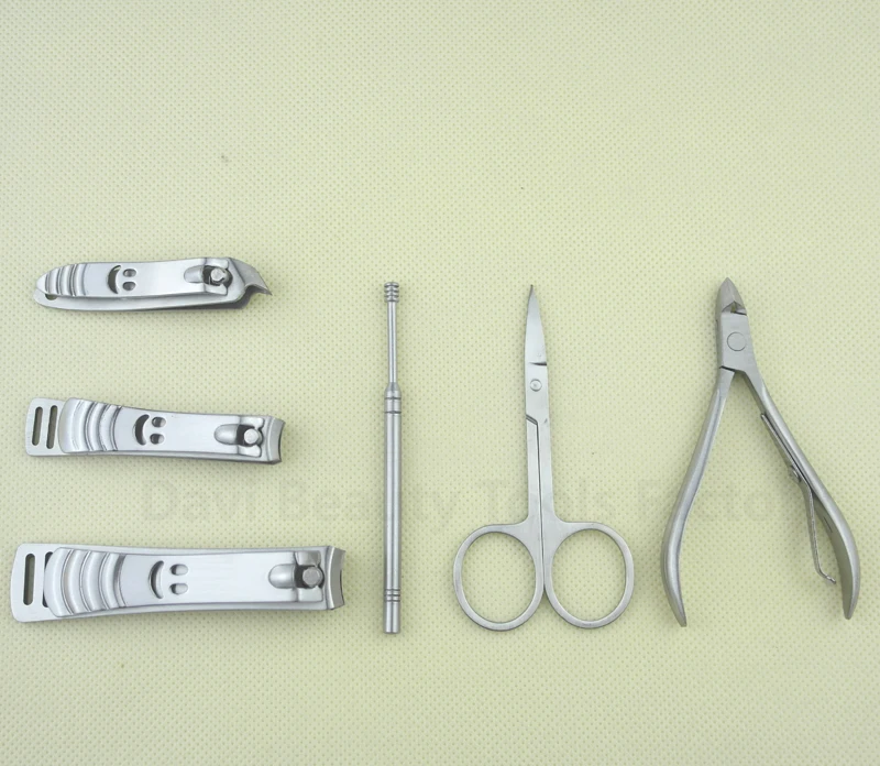 11 шт./компл. маникюрный набор из нержавеющей стали для наращивания ногтей