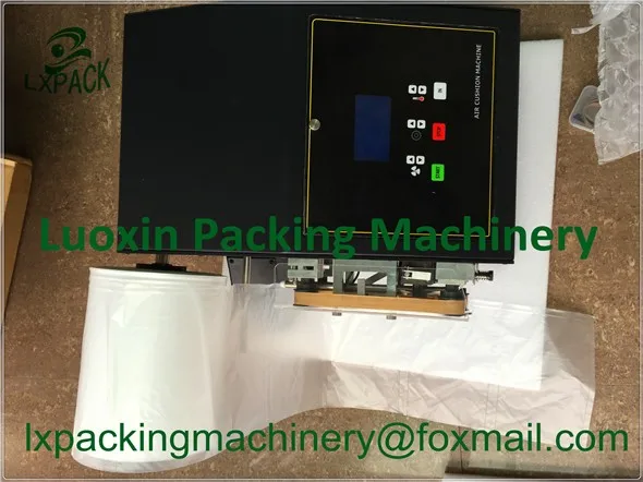 

LX-PACK Brand Lowest Factory Price air cushion film bubble Cushioning Pillow Packaging manufacturer Air pillow Machine