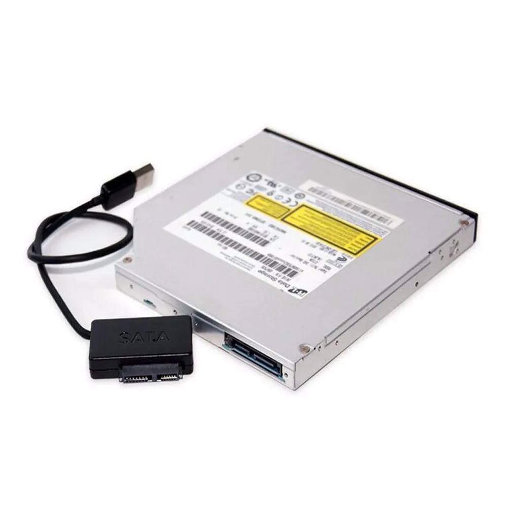 CHIPAL SATA к USB адаптеру 3 0 13Pin кабель с светодиодный индикатором для ноутбука ODD Optical Bay