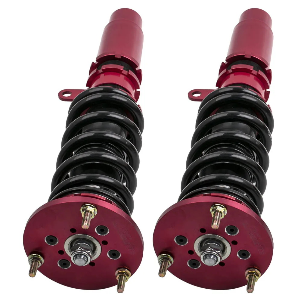 Задняя подвеска Coilover для BMW 5 серии E60 седан 530d 2WD 2004 2010 523 525 528 530 535 стойки Красная