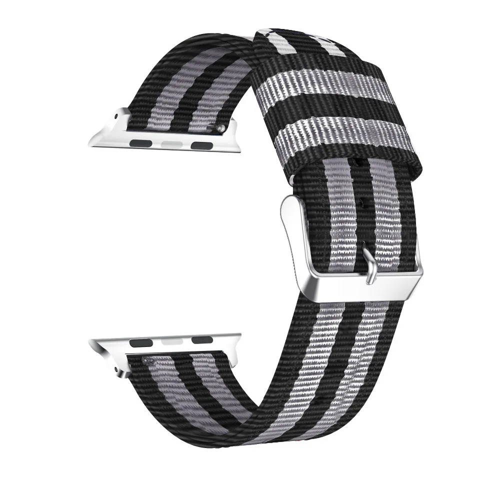 fenti woven nylon band for apple watch 4 3 2 1 42mm 38mm 40mm 44mm bracelet wrist belt strap iwatch accessories series 5 | Наручные часы