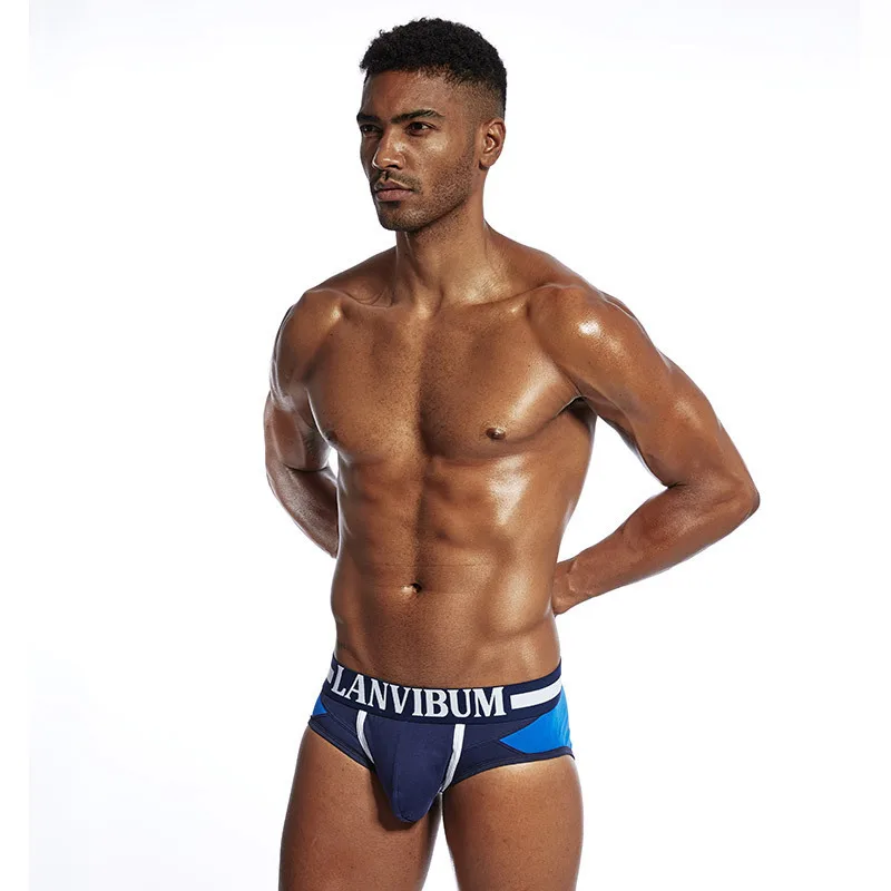 Мужское сексуальное нижнее белье трусы-брифы для пениса cueca masculina ropa hombre jockstrap