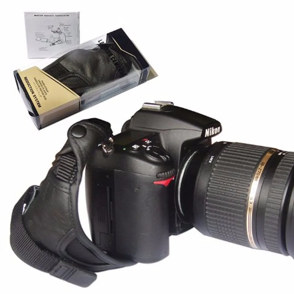 Ремешок из натуральной кожи для камеры наручный держатель Nikon D7300 D7200 D7100 D7000 D3300 D3200