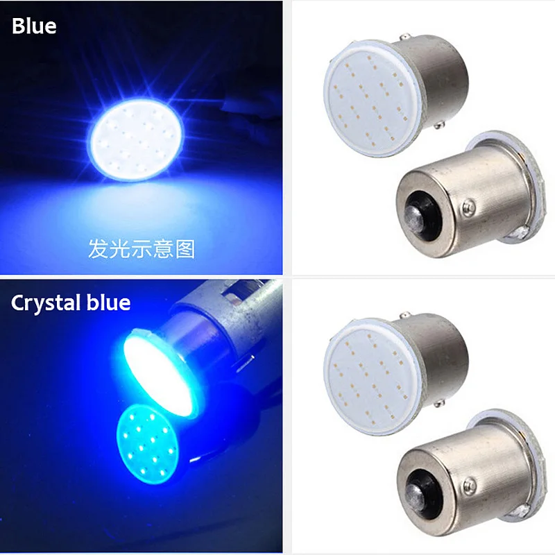 1 шт. 1156 светодиодная лампа COB 12SMD 12 В S25 5 Вт RV автомобиль мотоцикл стоп светильник