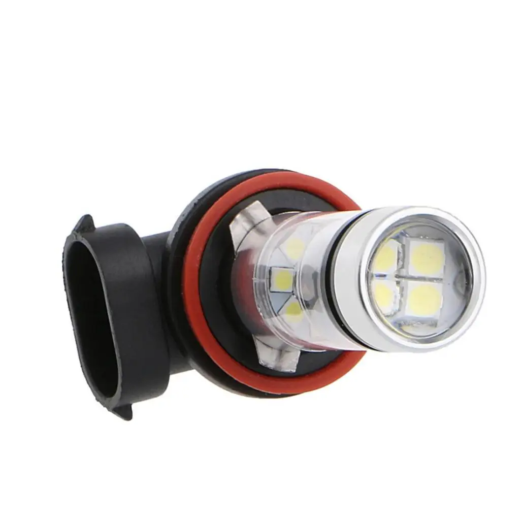 1 пара H11 100 Вт автомобильный 20LED 8000 К белый противотуманный светильник лампы