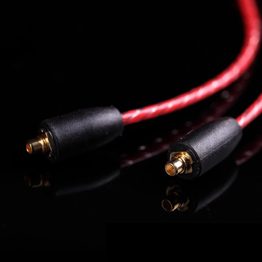 Кабель для наушников Earmax MMCX Shure SE215 SE535 SE425 SE846 сменный монокристаллический медный