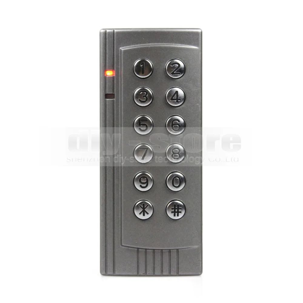 DIYSECUR RFID 125 кГц считывающая клавиатура система контроля доступа комплект