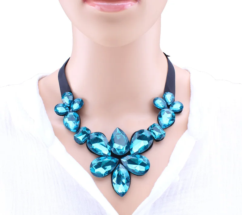 Заявление Макси ювелирные изделия черная регулируемая лента большой