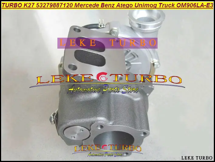 Турбокомпрессор TURBO K27 53279887120 53279707120 9060964699 A9060964699 для Mercedes Benz Atego Unimog Truck 2001- OM906LA E3 6.4L