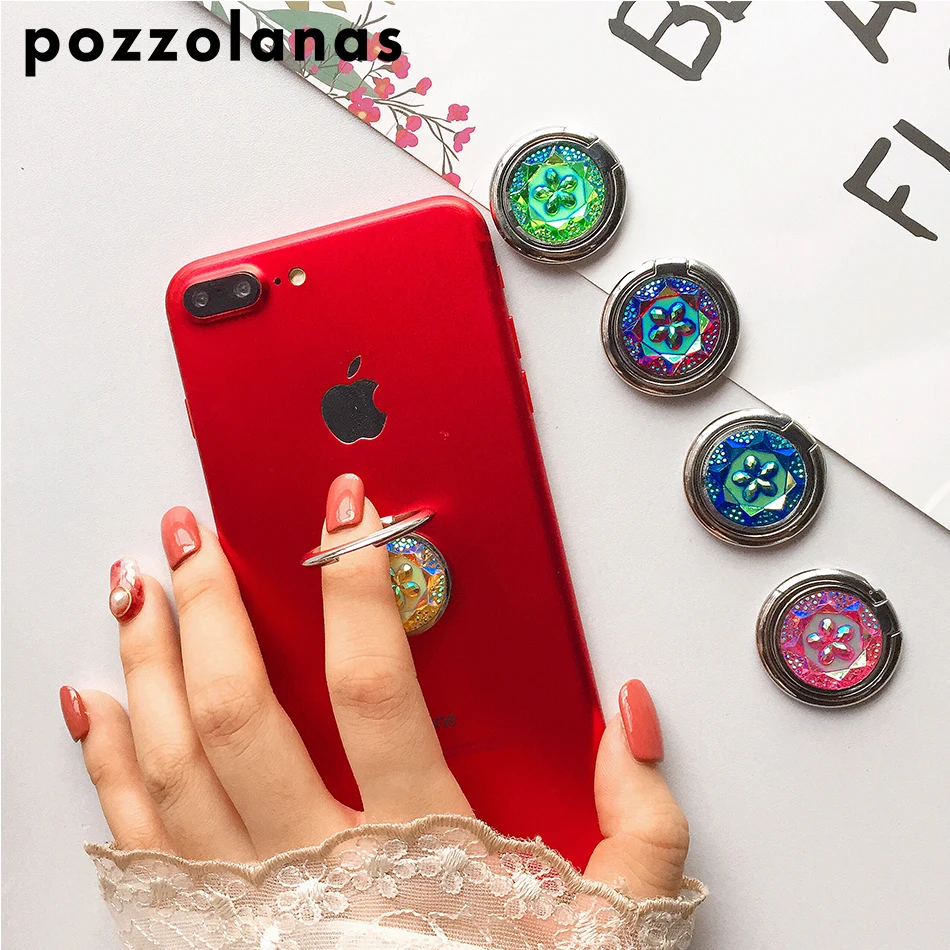 Pozzolanas кольцо на палец держатель для мобильного телефона Подставка смартфона