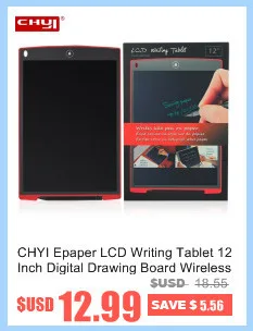 CHYI Epaper lcd планшет для письма 12 дюймов цифровая доска для черчения беспроводная сенсорная панель трекпад блокнот для заметок подарки блокнот для детей для рисования