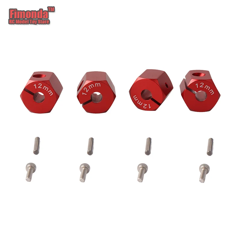 Fimonda RC автомобиль 12 мм гайка спиральный шестигранный разъем для 1/10 дорожный Дрифт