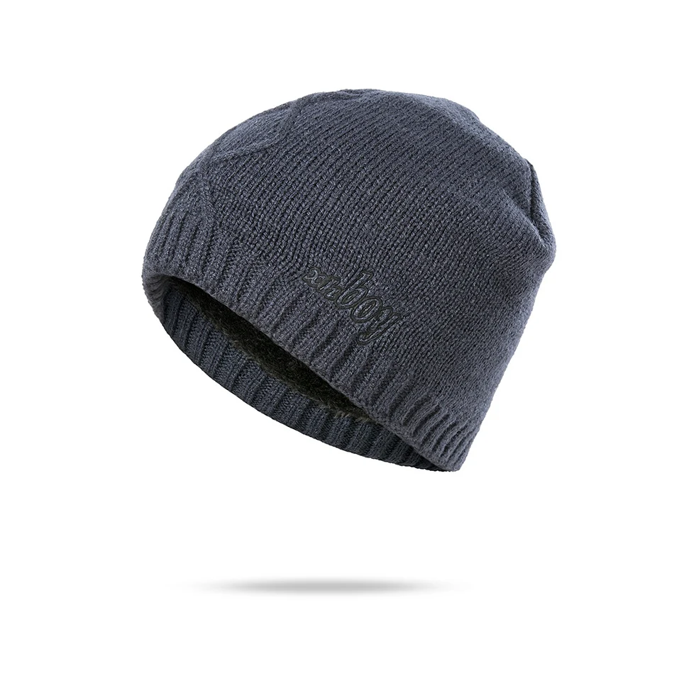 Evrfelan New Design Thick Winter Hat Scarf Men Women Knitting Warm Beanie Hat Ring Scarves Unisex Solid Color Gorros Bonnet