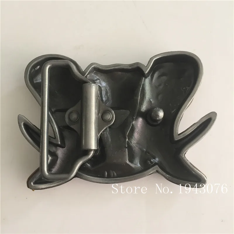 Розничная торговля стандартная пряжка с 3D ботинками 80*58 мм металлическая для