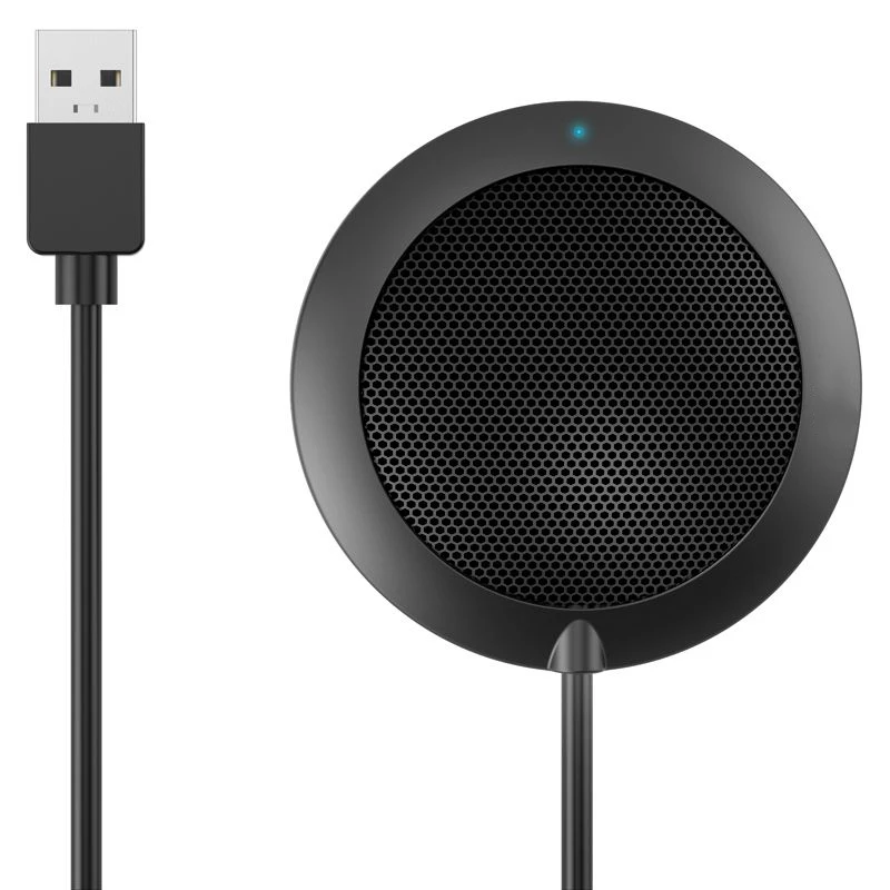 USB проводной настольный компьютер конференц круглый конденсаторный микрофон