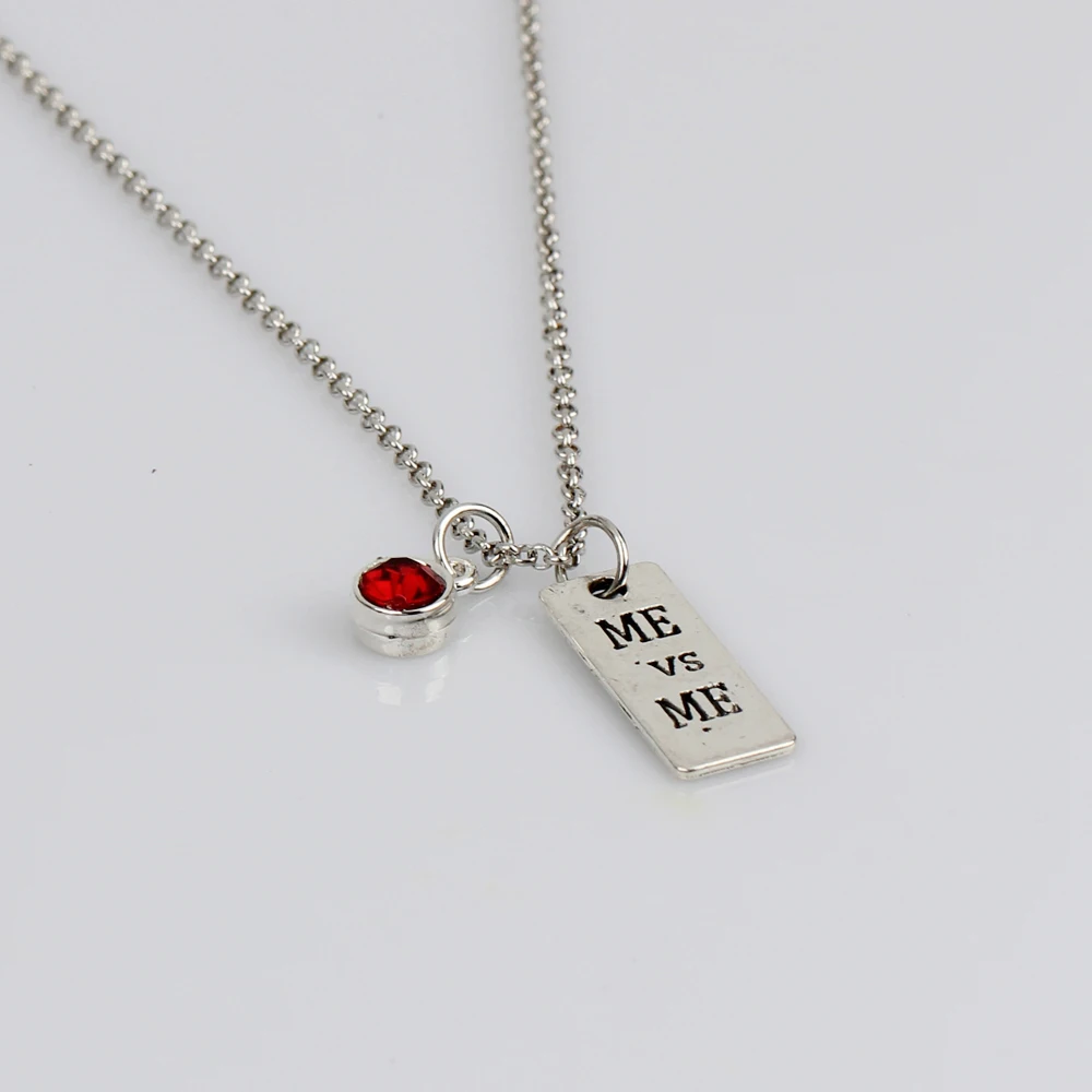 Новое поступление циркониевые подвески из сплава Me с буквенным принтом ожерелья