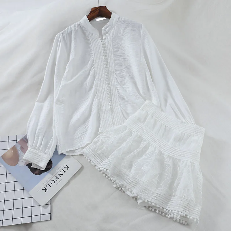 2019 новые модные женские комплект из двух предметов универсальный свободный