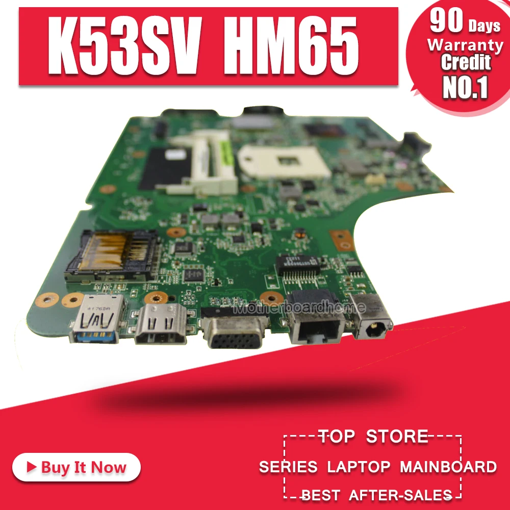K53SV материнская плата REV 3,1/3,0 GT520M для ASUS K53S A53S K53SV K53SJ P53SJ X53S Материнская плата ноутбука K53SV для тестирования системной ОК