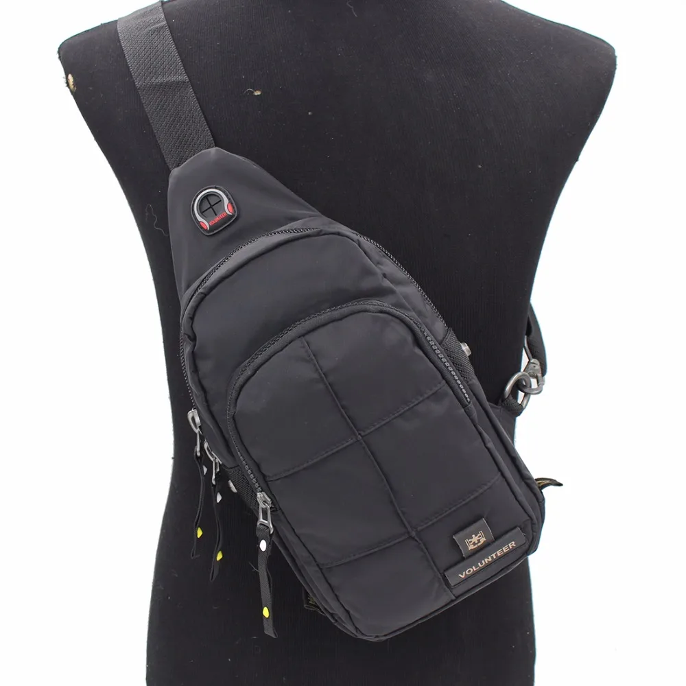 Мужской рюкзак из ткани Оксфорд нагрудная сумка мессенджер повседневный ранец в