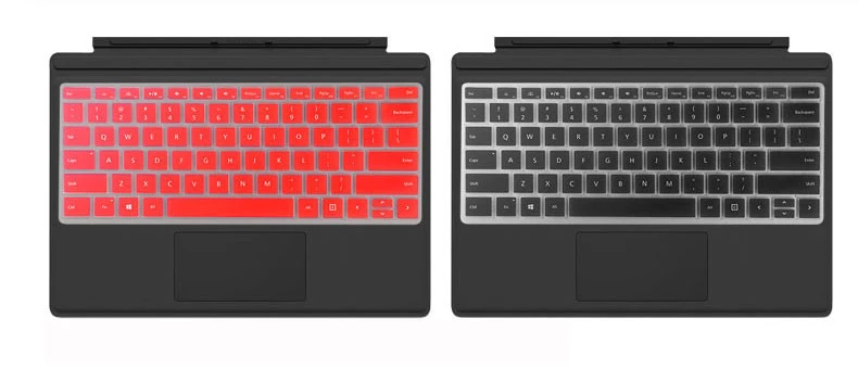 Силиконовый чехол для клавиатуры microsoft Surface 2 1" 13,5 мягкая защитная пленка для ноутбука для microsoft Surface Book 1 13,5"