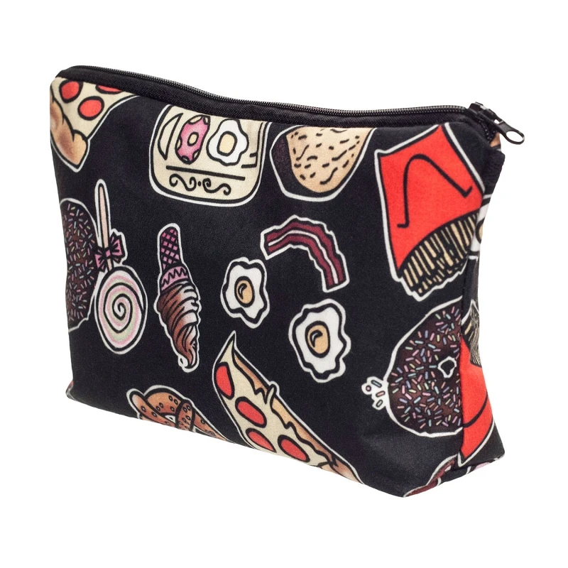 Женская косметичка водонепроницаемая 3D пищевая печать женская для путешествий